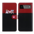 thumbnail image 2 of Compatible with Google Pixel 6 Cute Animals Pattern Wallet Case with Card Slots Flip Cover, 2 of 5