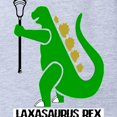 thumbnail image 2 of CafePress - Lacrosse_Laxasaurusrex - Cute Infant Baby Football Bodysuit, 2 of 3
