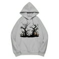 thumbnail image 5 of Weikingp Cute Sweatshirts for Women Womens Sweatshirts Hooded Sweatshirt Women Ladies Sweatshirts Hoodies for Women Cheap Gray S, 5 of 5