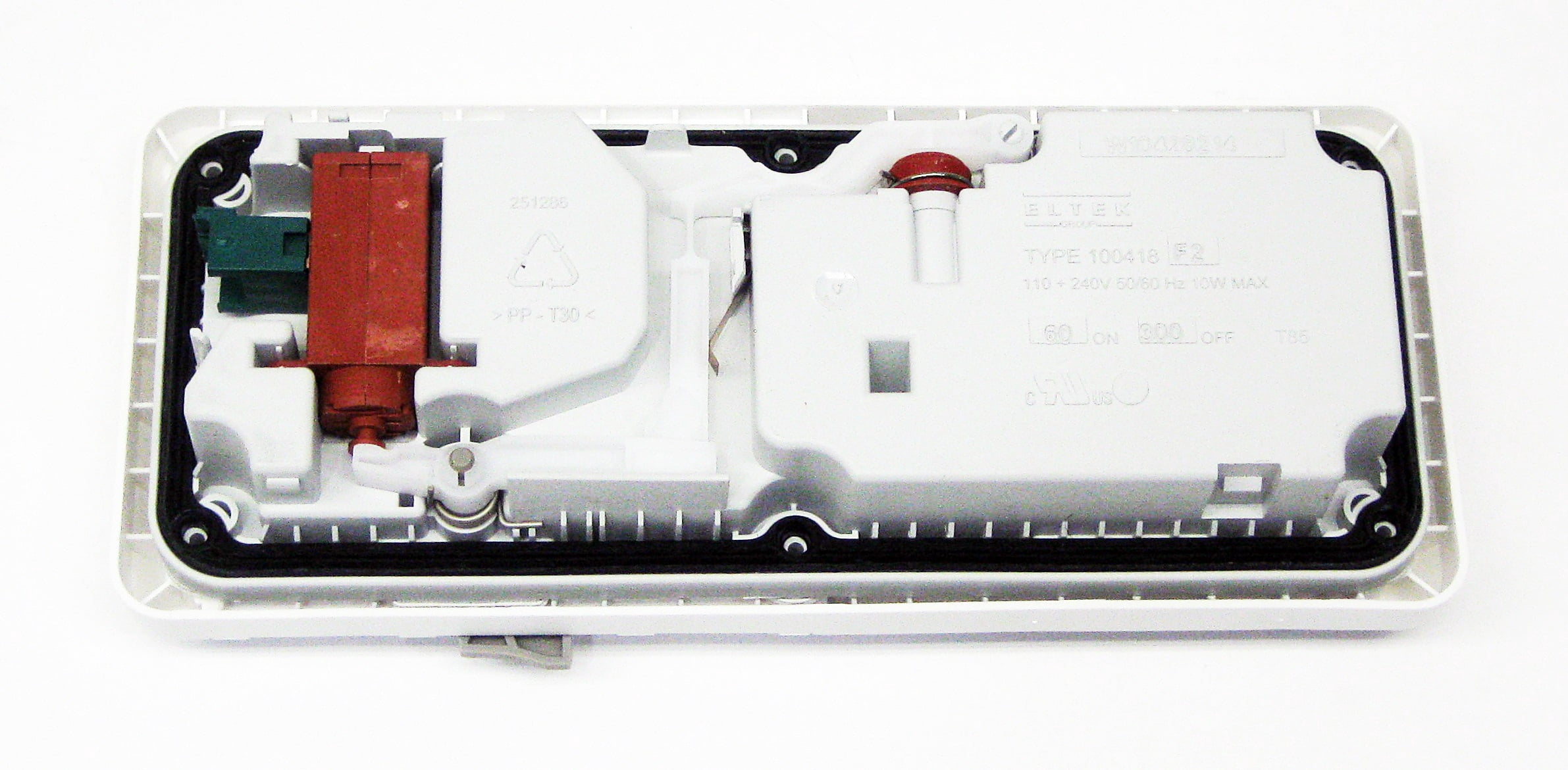 Whirlpool WPLWPW10428214 Dishwasher Dispenser Assembly, Misty Morning White