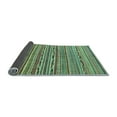 thumbnail image 2 of Ahgly Company Indoor Square Abstract Light Blue Modern Area Rugs, 4' Square, 2 of 4