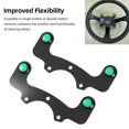 thumbnail image 3 of Carbon Fiber High Durability External Horn Button Kit for Nardi VERTEX 6 Bolts Steering Wheel, 3 of 7