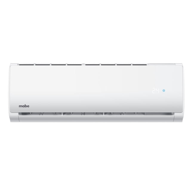 Aire Acondicionado Mini Split Tradicional Frío-Calor 115 V 1 Tonelada (12,000 BTU) Blanco Mabe - MMT12HABWCAM2
