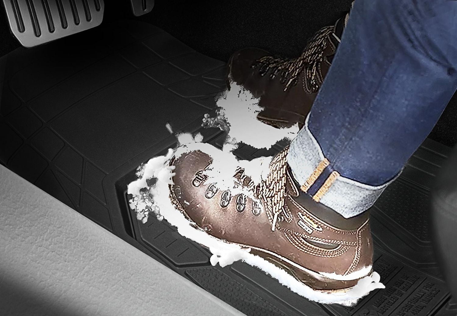 TAPIS AVANT À PLATEAU PROFOND FORMAT UNIVERSEL