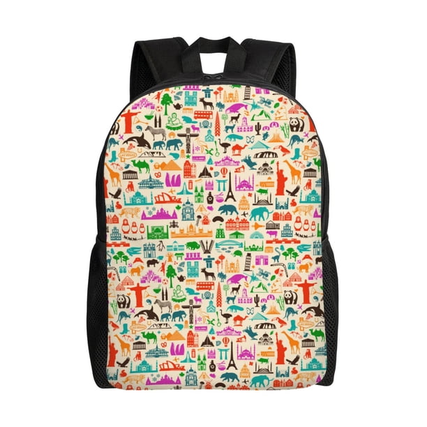 Balery Travel Mochila - Mochila Estilosa y Duradera para Laptop de 15 Pulgadas con Tela Oxford Impermeable