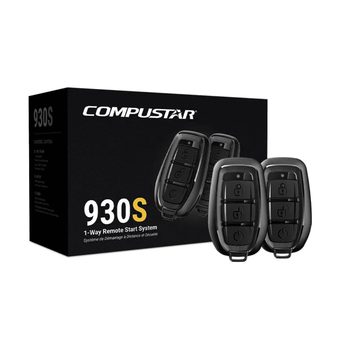 Compustar CS930-S All-in-One 1-Way 1500Ft. Max Range Keyless Entry Remote Start