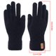 thumbnail image 4 of Guantes de invierno suaves Guantes térmicos de punto con pantalla táctil Guantes unisex para clima frío a prueba de viento para correr, ciclismo, Negro Macarena Guantes de invierno, 4 of 8