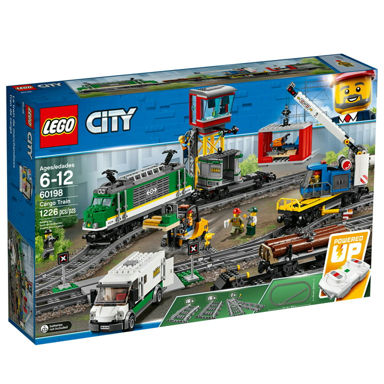 enkelt Styre Bevidst City Cargo Train Set LEGO 60198 - Walmart.com