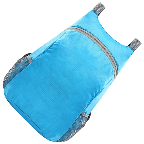 CTIRCHIU Large Capacity Waterproof Bag Blue with Zipper Closure for Secure Storage