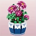 thumbnail image 1 of Exquisite Peony Building Block Set, Beautiful Orchid Design, Gift For Boys And Girls, 1 of 5