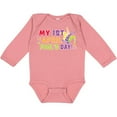 thumbnail image 3 of Inktastic My 1st April Fools Day with Jester Hat Boys or Girls Long Sleeve Baby Bodysuit, 3 of 5