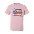 thumbnail image 2 of Wild Bobby, Colorful Neon Flag, Streetwear, Men Graphic Tee, Light Pink, 5XL, 2 of 3