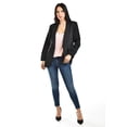 thumbnail image 5 of Blazer manga 3/4 Roman Fashion /Juvenil, 12255 (Negro) negro M, 5 of 5