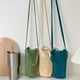 thumbnail image 3 of Minnieouse Bolsa de almacenamiento para botella de agua con correa, funda protectora cruzada, soporte colgante bordado, accesorios de viaje para Bolsas de mensajero y de hombro paón azul, 3 of 6
