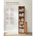 thumbnail image 5 of VASAGLE Gabinetes para Baño con 3 Compartimentos y 2 Estantes Ajustables, 5 of 5