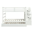 thumbnail image 5 of Twin-Over-Twin Bunk Bed with Twin Size Trundle and 3 Storage Stairs, 5 of 7