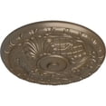 thumbnail image 3 of Ekena Millwork 15 3/4"OD x 5/8"P Amelia Ceiling Medallion (Fits Canopies up to 4 1/8"), Hand-Painted Warm Silver, 3 of 6