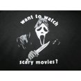 thumbnail image 2 of Ghostface "Want to Watch Scary Movies" Men's & Big Men's Graphic Hoodie Sweatshirt, Sizes S-XL, 2 of 2