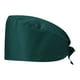 thumbnail image 2 of Gorro quirúrgico de regalo, cubre cabello cómodo, absorbe el sudor, gorro de enfermería para centros de belleza Verde oscuro, 2 of 9