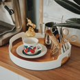 thumbnail image 4 of Plateau Ottoman, Plateau de Service avec Poignées, Plateaux Ronds en Bois Rustiques, Plateau de Table Basse, Plateaux de Service en Bambou Moderne, Plateaux Ottomans en Bois, 4 of 4