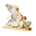thumbnail image 2 of Figura de trineo de Papá Noel, estatua festiva de muñeca de Papá Noel, figura de esquí de Papá Noel para el hogar, fiesta, interior, mesa, escritorio Estilo I CUTICAT figuras de papá noel, 2 of 8