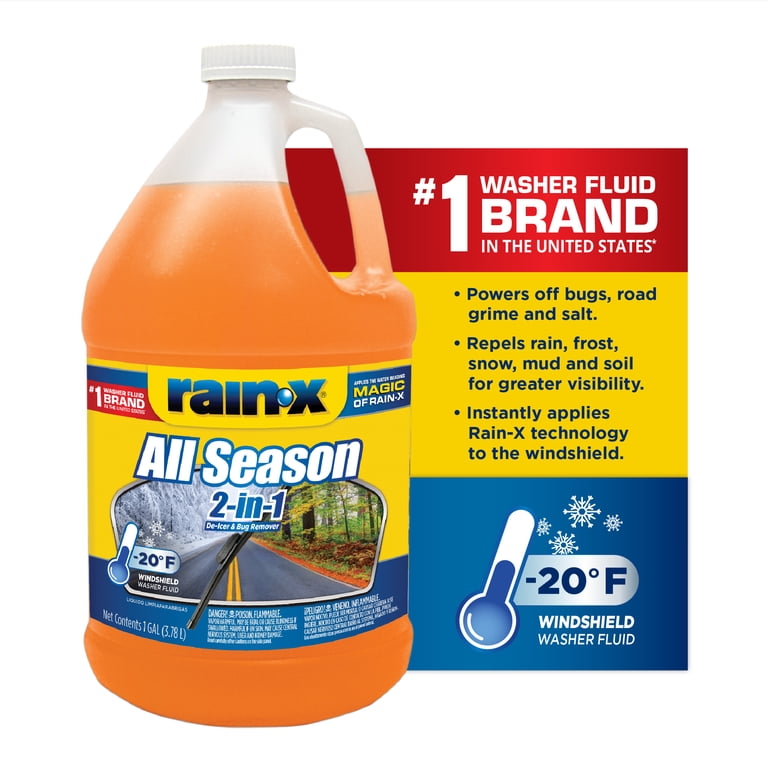 Rain-X All-Season Washer Fluid, -20F, 2 Pack photo 3