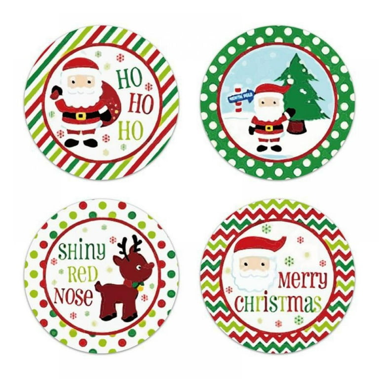 Christmas Gift Tags Stickers, 60 PCS Self Adhesive, Xmas to and from  Stickers, Christmas Presents Stickers for Boxes Bags Envelopes Package, 2 x  3 in
