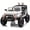 White, variant on Pink 12V Battery Kids Ride On Car Truck Electric Toys 3 Speeds Gift w/Music,LED,Cover,Remote Control