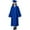Blue, variant on Women's Matte Graduation Gown Cap Tassel Set for College High School Graduates Olive Green