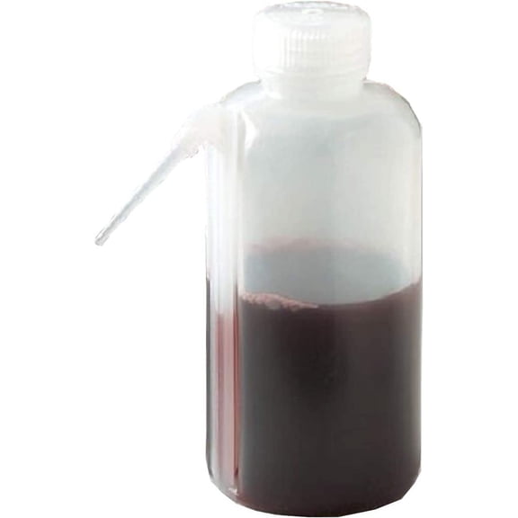 Living Grace Plastic Squeeze No Drip Bottle, 16oz, Clear