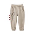 thumbnail image 3 of KYAIGUO Kids Toddler Boys Active Athletic Jogger Sweatpants with Pockets Summer Casual Trousers Cartoon Modeling Anti-Mosquito Pants for 1-9 Years, 3 of 8