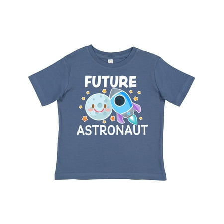 

Inktastic Future Astronaut with Spaceship and Moon Gift Toddler Boy or Toddler Girl T-Shirt