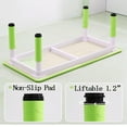 thumbnail image 4 of Juego de Mesa y Sillas para Niños de 7 Piezas, Mesa de Arte Infantil de Plástico con Escritorio de Graffiti y 6 Asientos, Mesa y Sillas Ajustables en Altura para Niños de 3 a 10 Años, 4 of 9