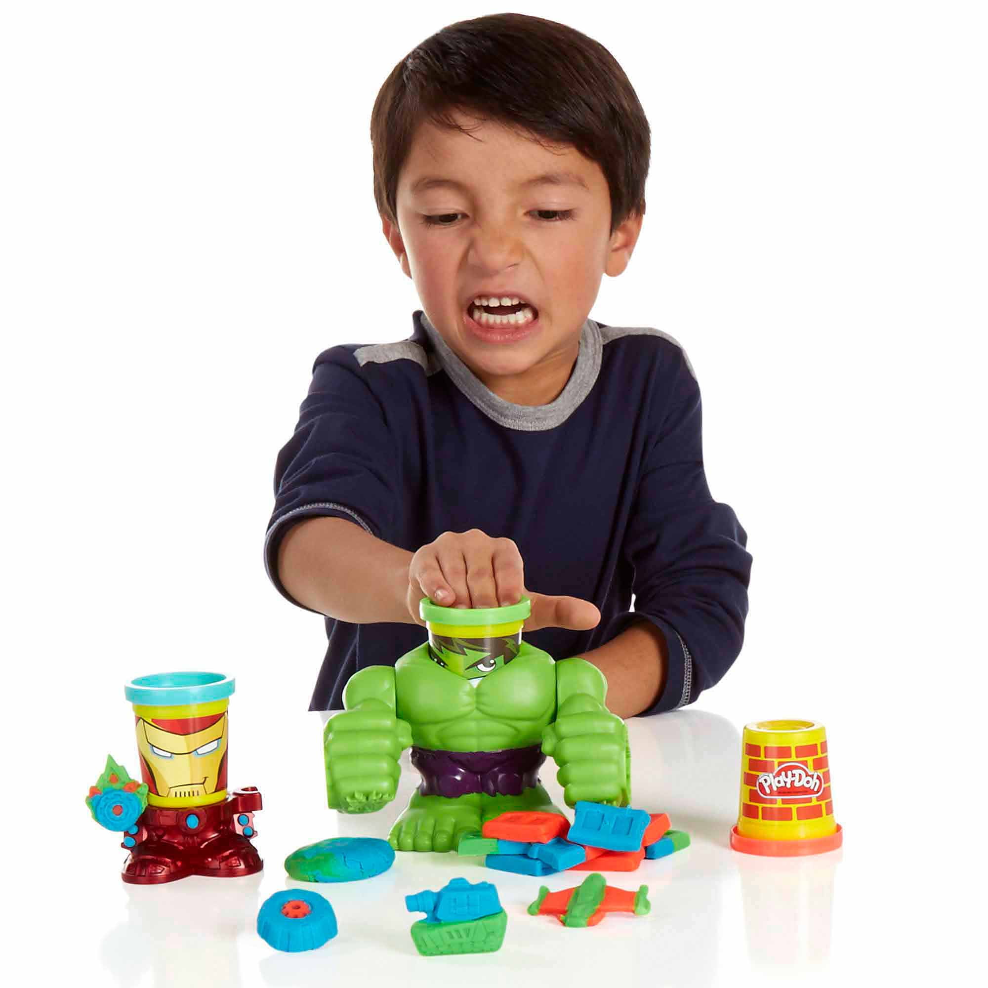 hulk smash play doh