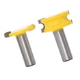 thumbnail image 3 of LOVIVER 2Pcs Cannelure & Bead Router Bit Coupe-Bois 1/2" Tige 1-1/2" Dia 12.7mm, 3 of 6