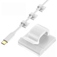 thumbnail image 2 of Jinyi Cable Clips, Cable Clips Cable Izer Cord H S Wire Tidy H For Cables, , Home, Fy (30pcs, 2 of 4