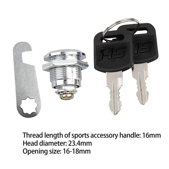 Lloopyting Cupboard Cabinet Cam Drawer 16Mm Mailbox Lock   Keys For Door Tools & Home Improvement Kitchen Faucets Bathroom Faucets