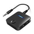 thumbnail image 1 of Wireles-s-Bluetooth 5.0 Transmitter and Receiver, 2-in-1 3.5mm Wireless-Audio Adapter, Mic Calling Pair-Bluetooth Devices Simultaneously,for TV/Projector/Headphones, 1 of 6