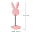 thumbnail image 2 of ULTNICE Cellphone Stand Pink Plastic 1Pc 7.1x3.9in For Friends, 2 of 8