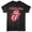 Black, variant on Rolling Stones Classic Logo Men's T Shirt (Black, AdultS)