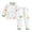 PJ219-Dark Green, variant on Toddler Girl 2T‑5T Fall Winter Long Sleeve Print Pajama Set Two Piece Top and Pants Indoor Night Sleepwear for Kids