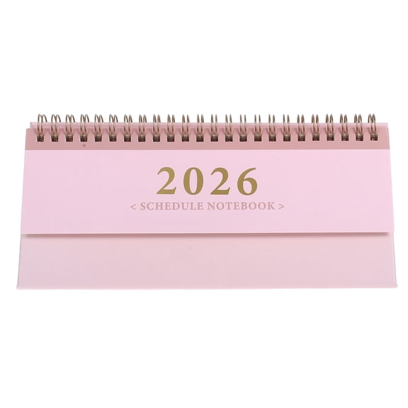 LOLIPPYY 2026 Standing Desk Calendar for Home, School, Office - 1 Piece Compact Monthly Planner