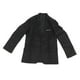 thumbnail image 4 of Conjunto de 3 piezas de chaqueta, chaleco y pantalones para hombre, cuello vuelto, bolsillo en el pecho, 1 botón, traje de vestir ajustado, color negro, talla 3XL, 4 of 15
