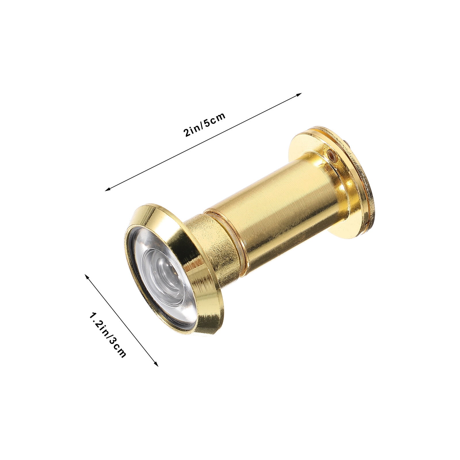 Door Viewer Peephole Cover Stainless Steel Front Door Peephole Viewer