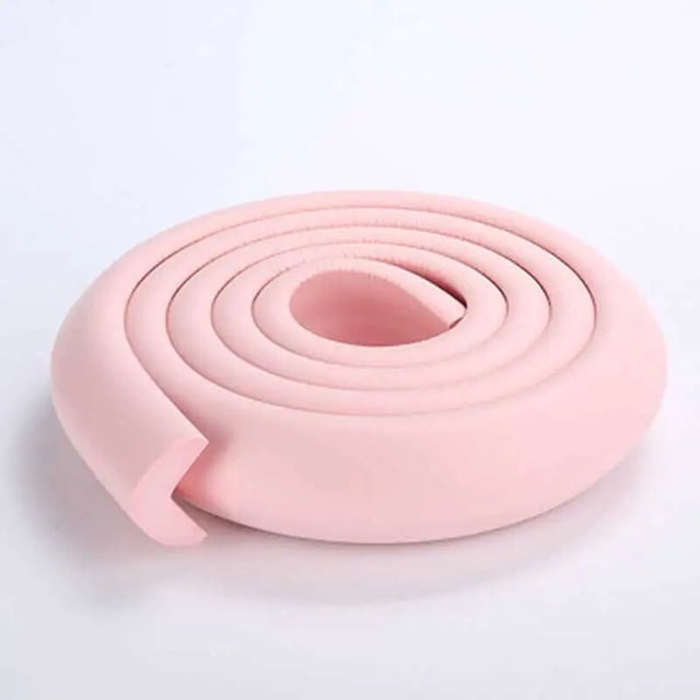 2M Table Edge Bumper Strip, Soft Baby Safety Corner Protector for Coffee Table and Furniture Edges