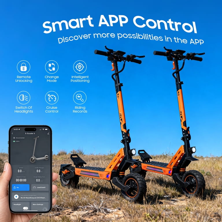 ZVOFB Electric Scooter Adults,31Mph Max Speed & 31 Miles Max Range