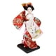 thumbnail image 2 of Muñeca kimono de geisha japonesa, artesanía tradicional, estatua de niña de 9 pulgadas, coleccionable Estilo D, 2 of 9