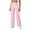Pink, variant on Duoif Women Straight Leggings Bottoms High Waist Gym Workout Leggings Casual Wide Leg Yoga Pants Womens Bottoms Beige L