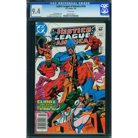 Justice League of America #216 - CGC 9.4 Comic Book