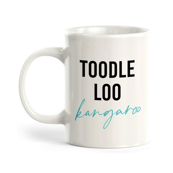 Toodle Loo Kangaroo 11oz Plastic Coffee Mug